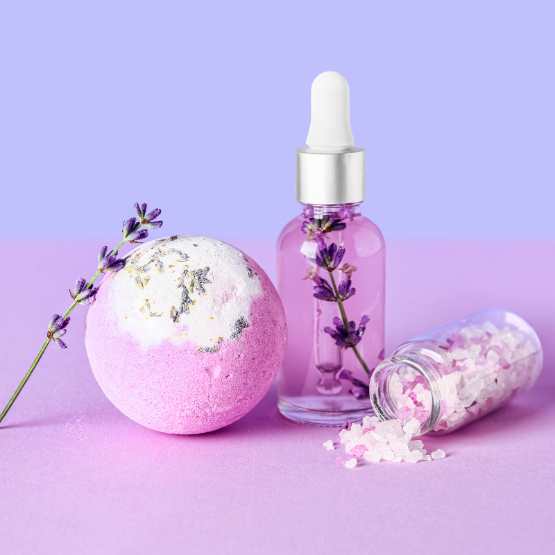 Calming Lavender Bath Bomb - Moniluxx Boutique