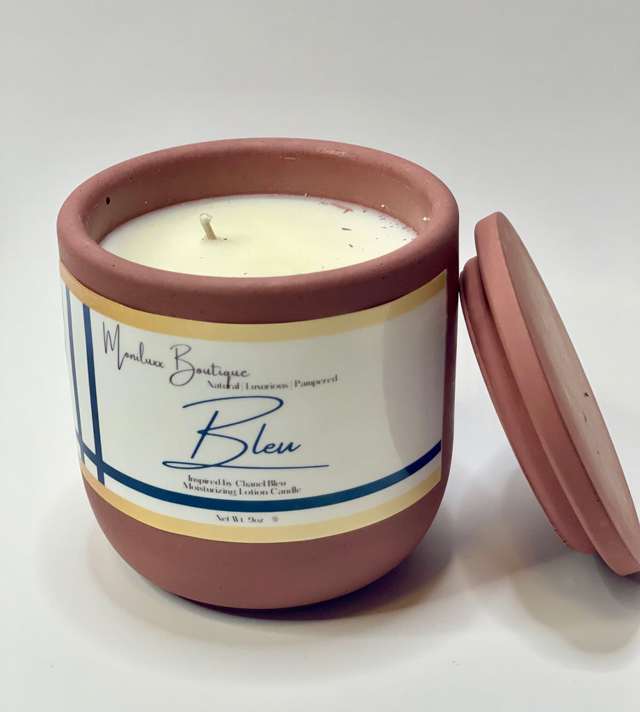Lotion Candle | Bleu - Moniluxx Boutique